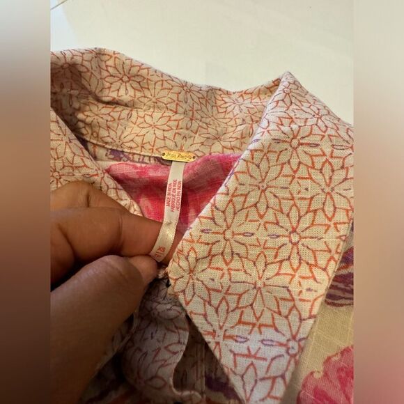 Free people smell of roses mini dress #3 - Picture 10 of 11